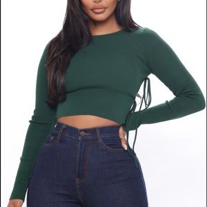 Cropped Sweater Top